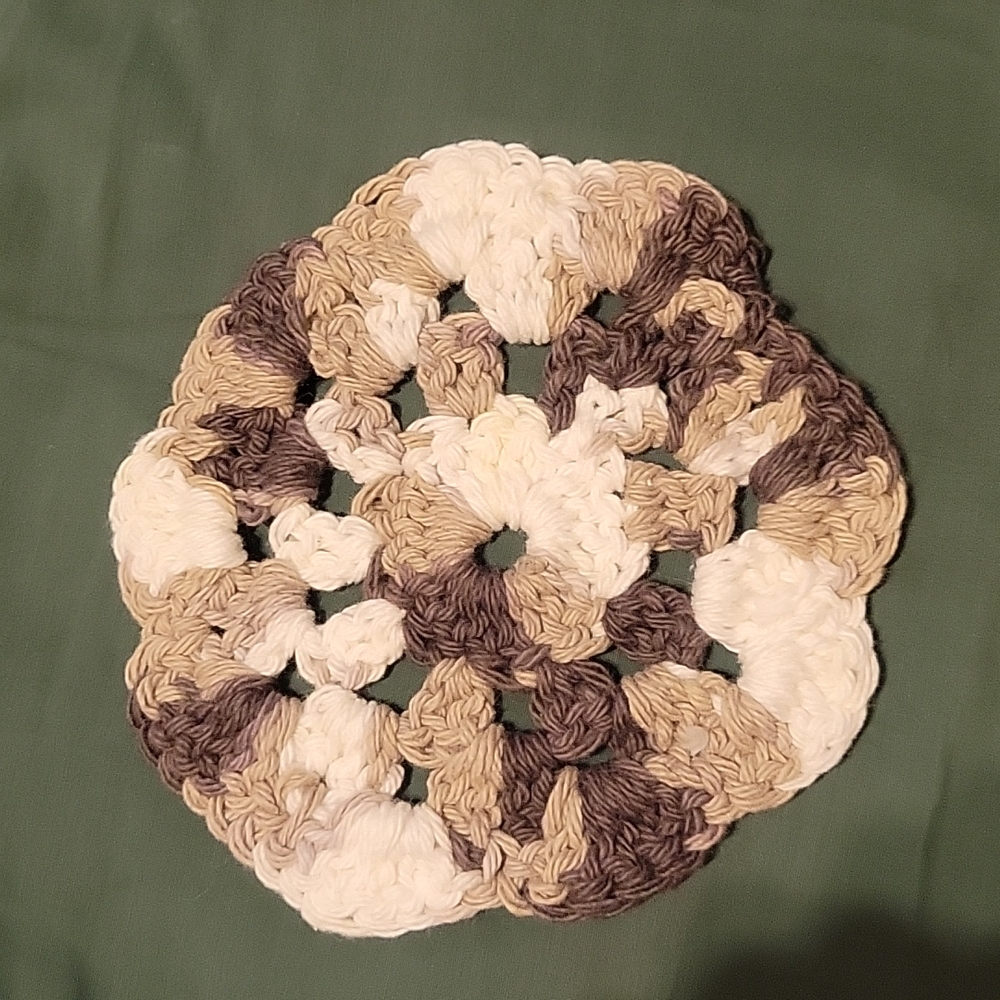Mini Crochet Coasters - Picture 3 of 3